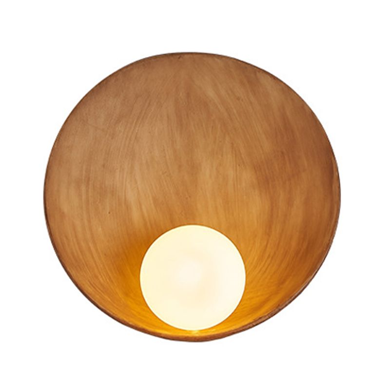 Modern Circular Wall Light Fixture 1 Light Wall Sconce for Bedroom