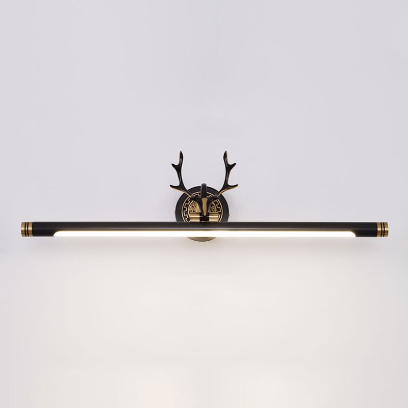Luce da parete a forma lineare in metallo MODERNO MODERNO MODICA SPECCHIO MOLTO MOLTO MONTRO