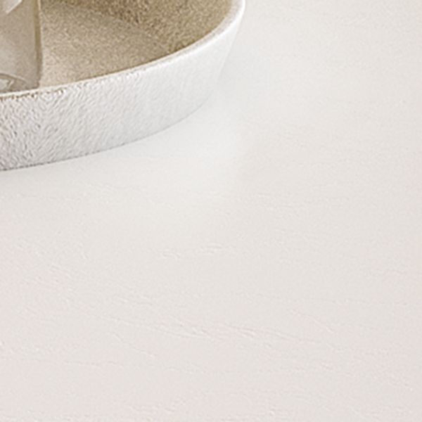 White Modern Dining Table Sintered Stone Dinner Table for Dining Room