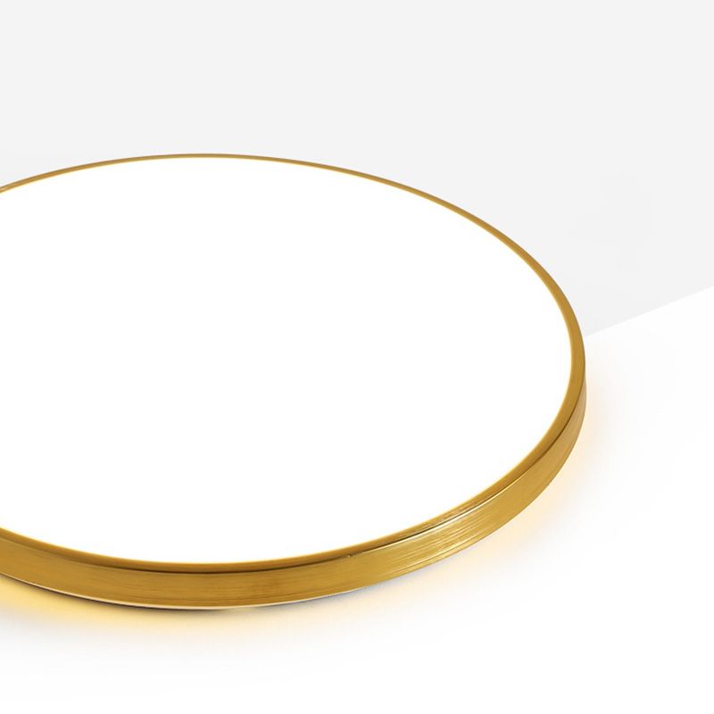 Modern Led Fixture Flush Mount Lighting Fixture Acrylic and Metal Lampshade for Corridor