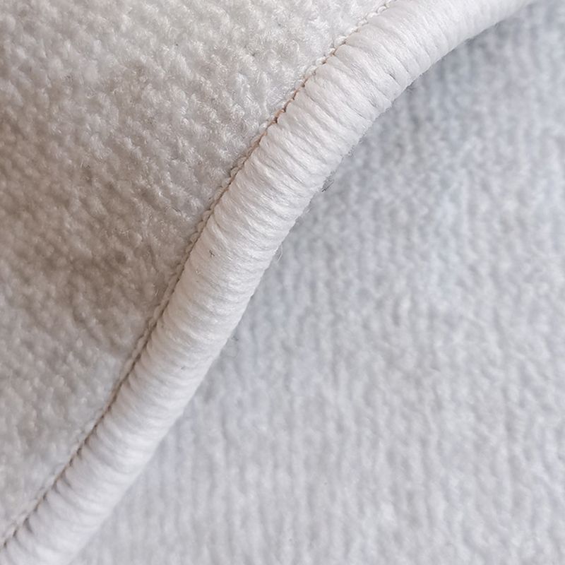 Apricot Casual Rug Polyester Print Rug Stain Resistant Rug for Drawing Room