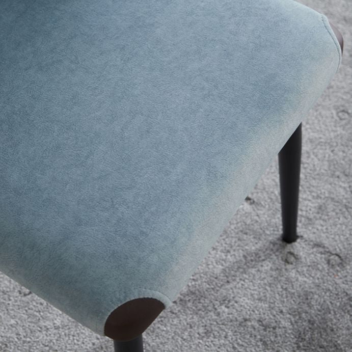 Chaise d'intérieur et d'extérieur moderne en métal, chaise d'appoint à oreilles sans accoudoirs pour salle à manger