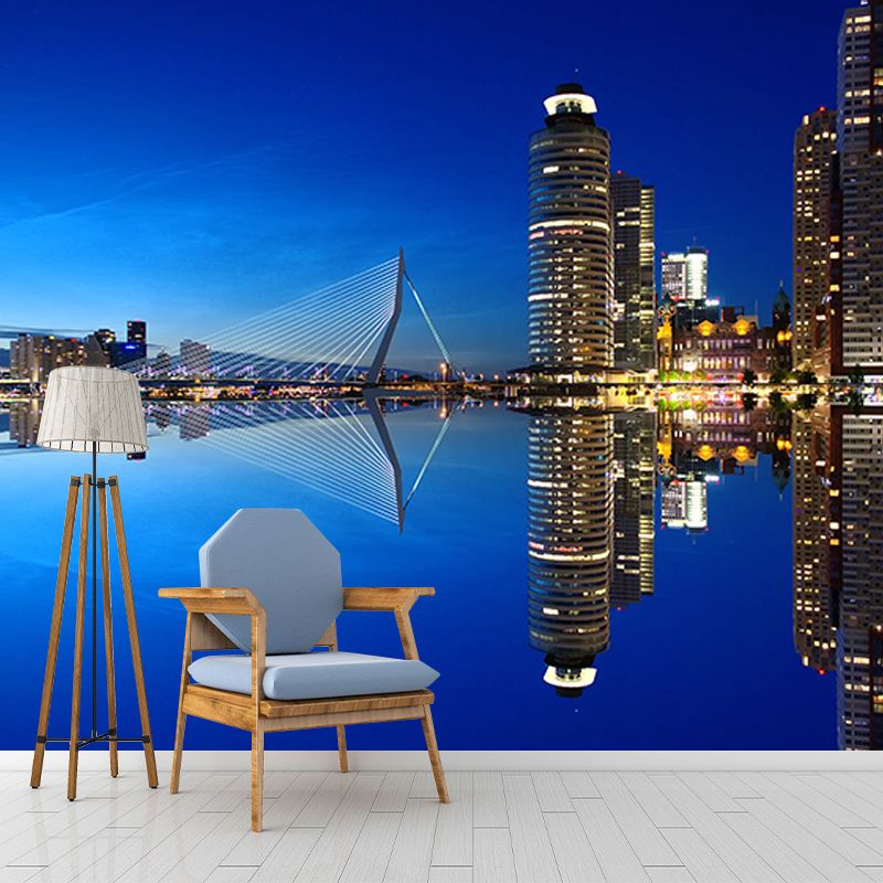 Mural Wallpaper Urban Landscape Photography Environment Friendly Living Room Wall Mural