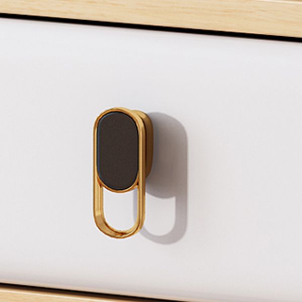 Modernist Solid Wood Make-up Vanity Home Vanity Desk with Mirror for Bedroom