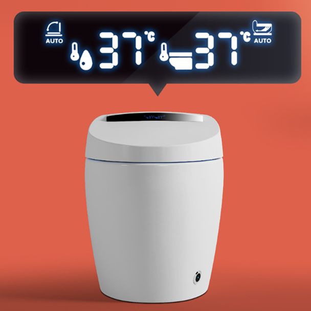 Modern Siphon Jet White Urine Toilet Wall Hung Flush Toilet with Toilet Seat