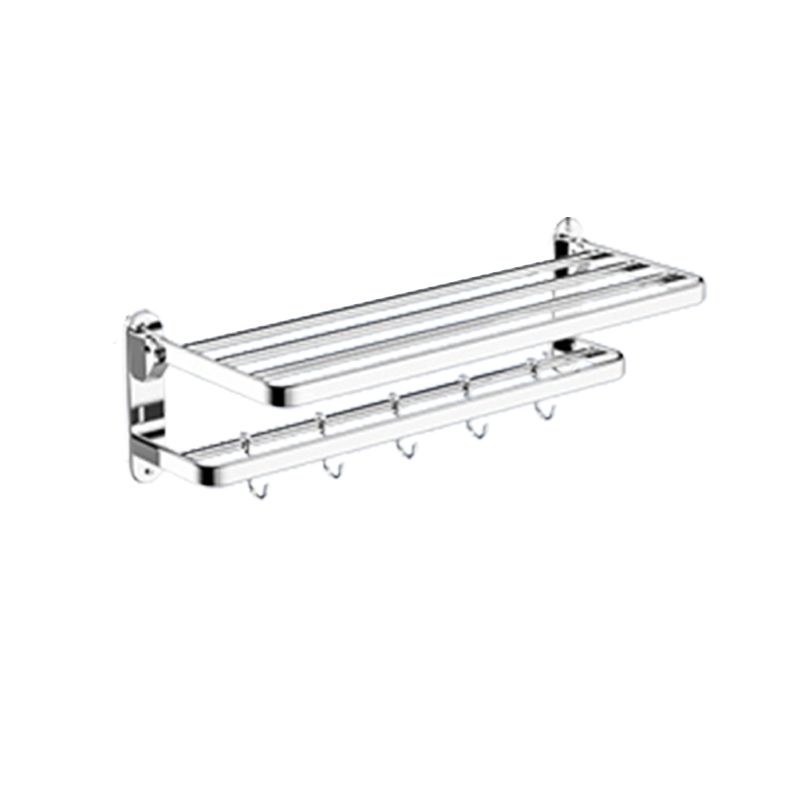 Modern Bathroom Accessory Kit Bath Shelf Stainless Towel Bar Steel Bathroom Set