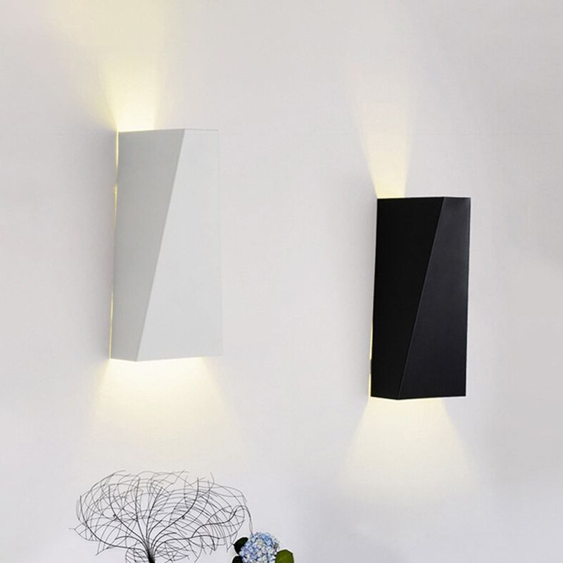 Geometrische metalen wand SCONCE LICHTING MODERNE STIJL LED MULT MOETEN LICHTBEELDING