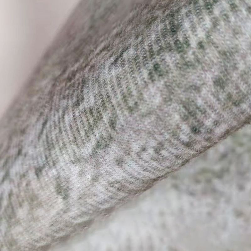 Green Graphic Rug Polyester Magnificent Rug Washable Rug for Living Room