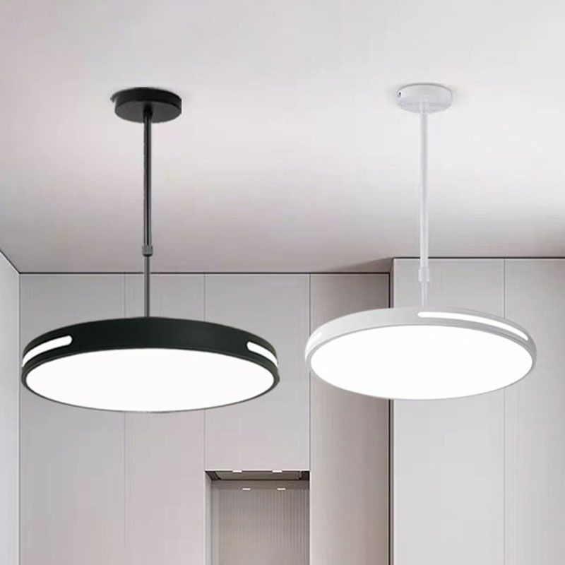 Lampada del lampadario acrilico della sala riunioni circolari Rileeti Lampada a ciondolo LED PENDANT