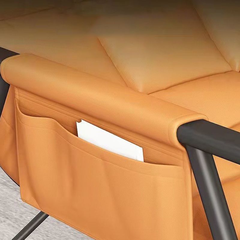 Single Rocker Chair Cotton Iron Base Lazy Chair for Living Room