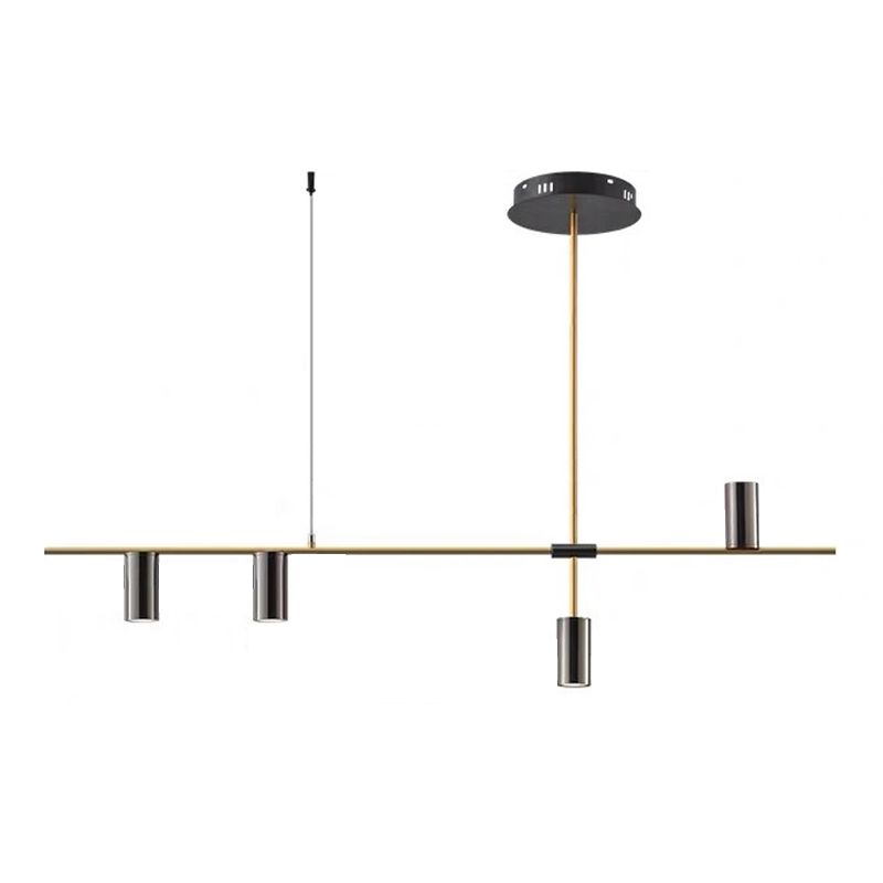 Modern Geometric Island Pendant Lights Metal Multiple-Light Island Pendant Lighting