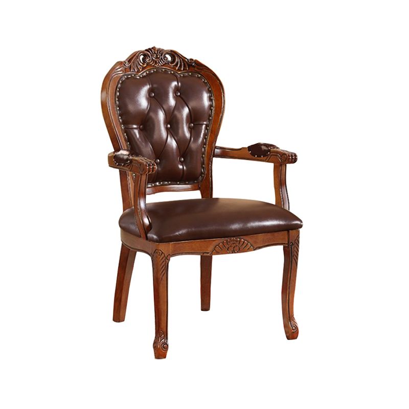 Silla de madera de roble de estilo escandinavo, juego de sillas de cocina y comedor con brazo trasero abierto