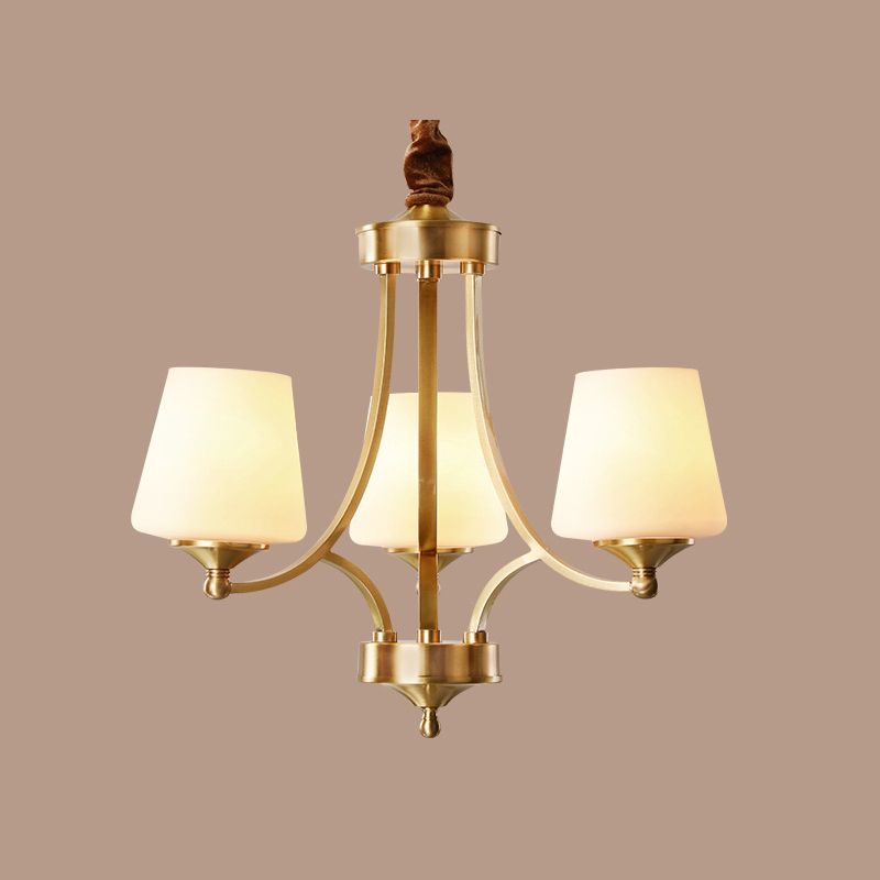 Starburst Frosted Glass Chandelier Pendant Light Antique Living Room Chandelier Lighting