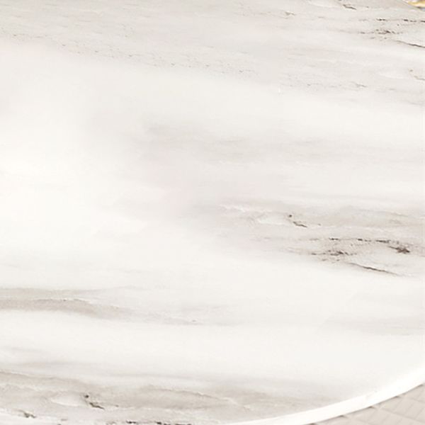 Modern Rectangle Bar Table Stone Bar Dining Table with Footrest