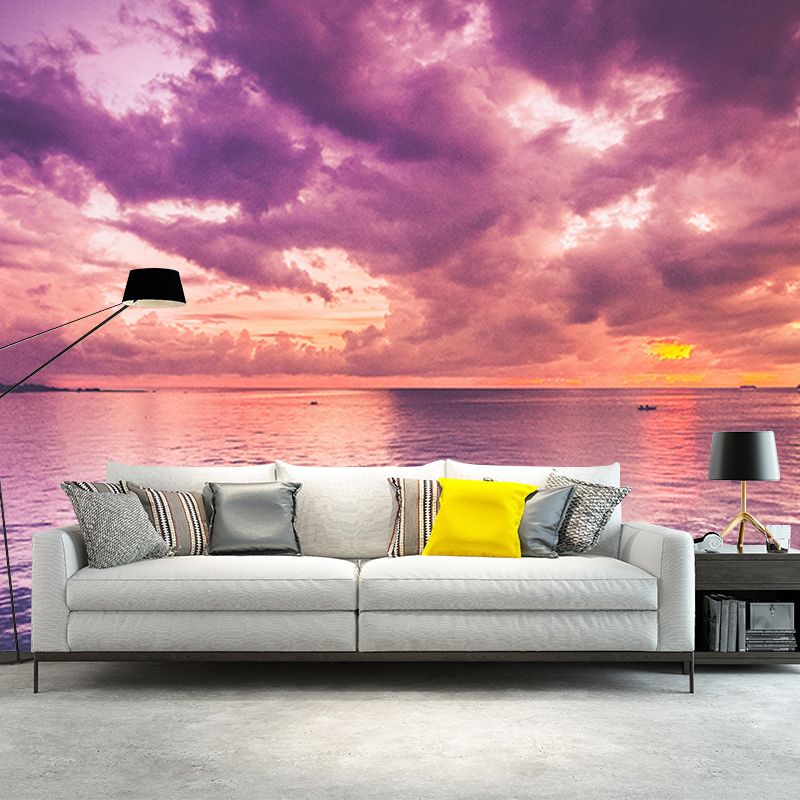 Fantasy Sky Photography Mural Wallpaper Environment Friendly Living Room Wall Mural