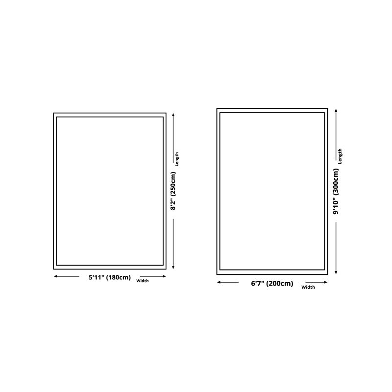 Modern White Carpet Polyester Pattern Carpet Washable Carpet for Home Decor