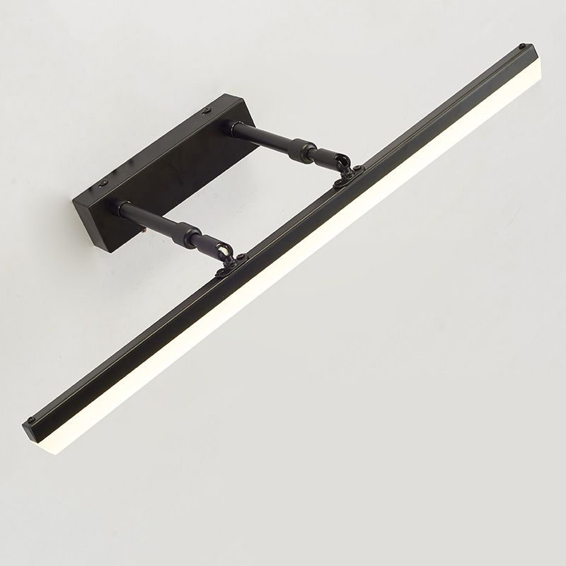 Metal Strip Extendable Wall Lamp Modern Colorful LED Mirror Light for Bathroom