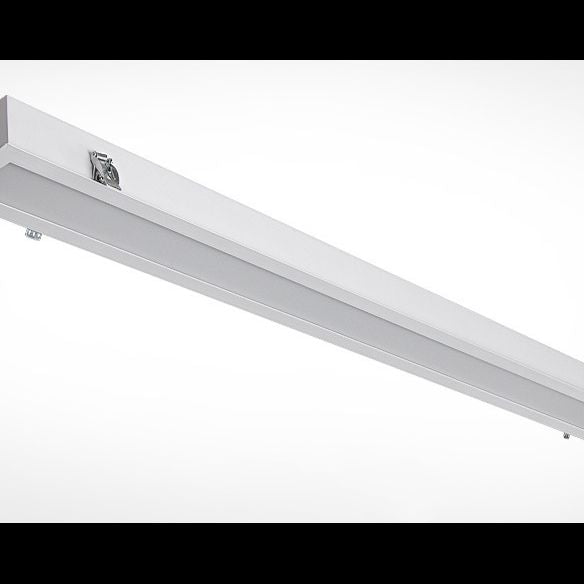 White Rectangular Flush Mount Recessed Lighting Minimalist LED Acrylic Ceiling Lamp for Office