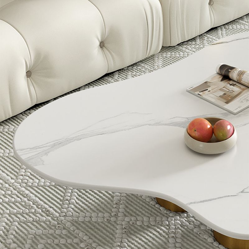 Abstract Coffee Table Contemporary Geometric Slate Coffee Cocktail Table