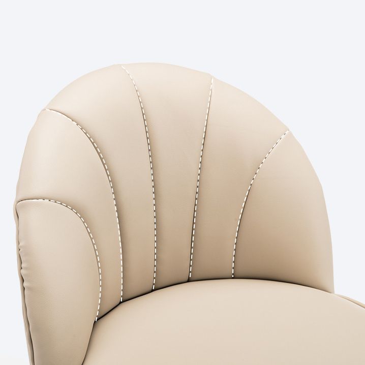 Scandinavian Footrest Living Room Stool Matte Finish Upholstered Barstool