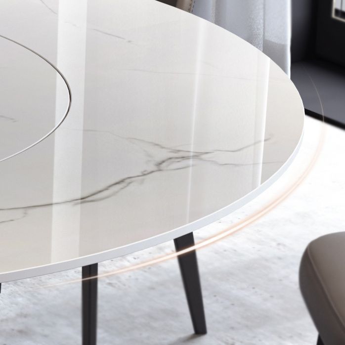 Contemporary 1/4/5/7 Pieces Dining Set Round Dining Room Table Set