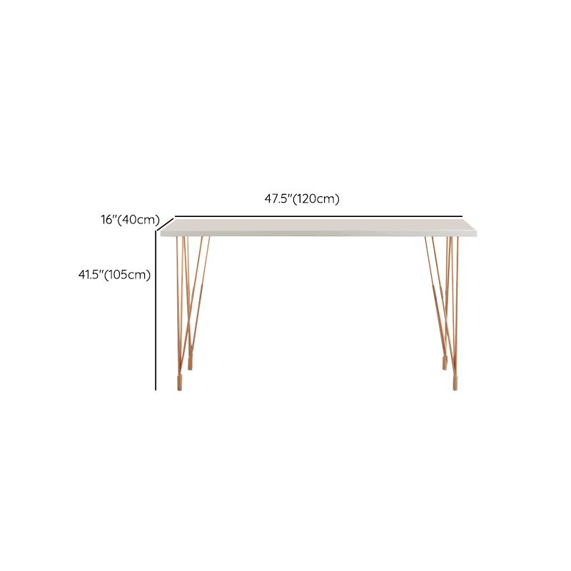 Glam Bar-height Table Solid Wood Top Bistro Pub Table with Four Legs