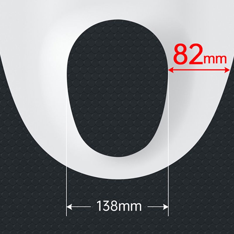 One Piece Toilet Modern Flush Toilet Floor Mounted Siphon Jet ABS Urine Toilet