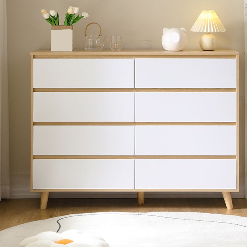 Contemporary Bedroom Chest 16" Wide Storage Chest with Drawers