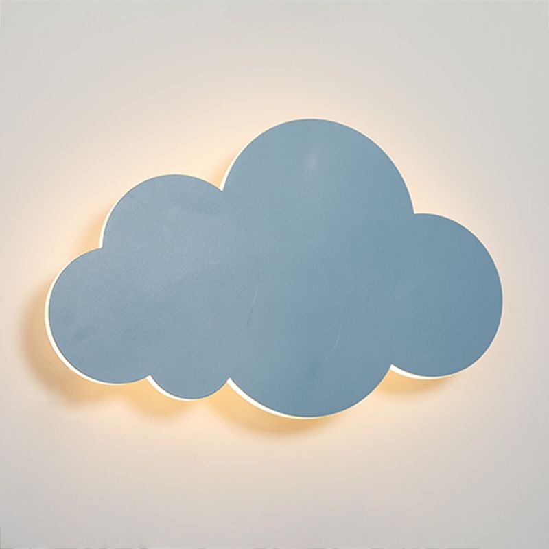 Moderne Stil Leuchte Wolkenform Metall 1-Licht-Wandhalterung Licht