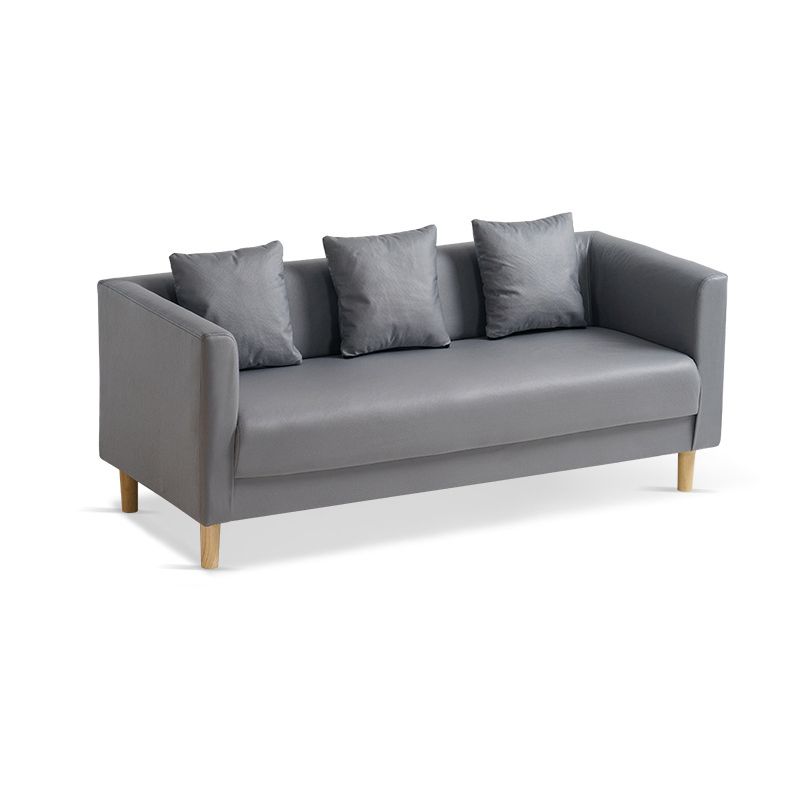 23.22" H Tuxedo Arm Sofa Contemporary Standard Sofa for Apartment
