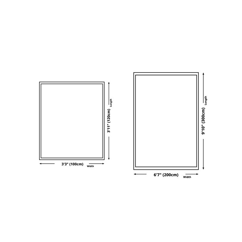 Luxuriant Modern Rug Gold Stripe Rug Washable Rug for Living Room