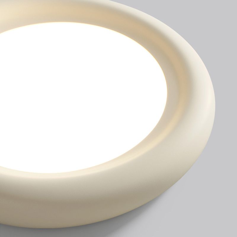 Contemporary Resin Flush Mount Ceiling Light Fixture for Bedroom