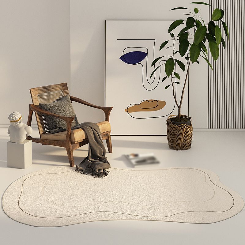 Tapis de tapis moderne de tapis moderne en polyester moderne