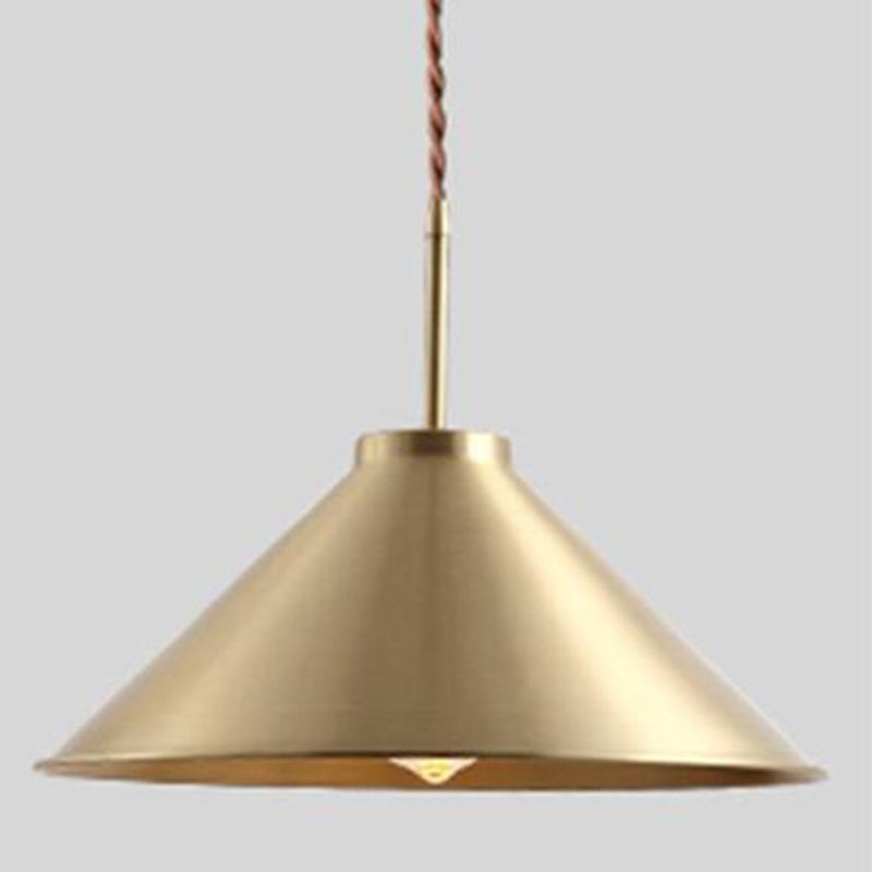 Postmodern Metal Hanging Light Pendant Light 1 Head Hanging Light for Kitchen