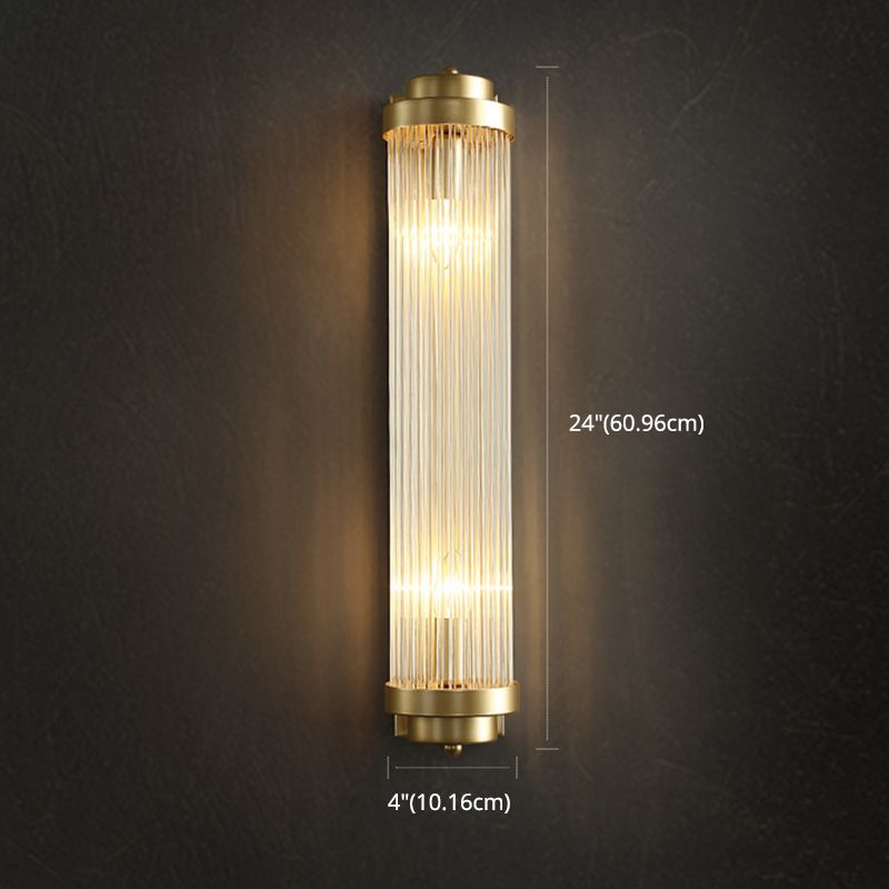 Cilindro a 1 luce moderna fonce luce luce cristallo idee per il soggiorno