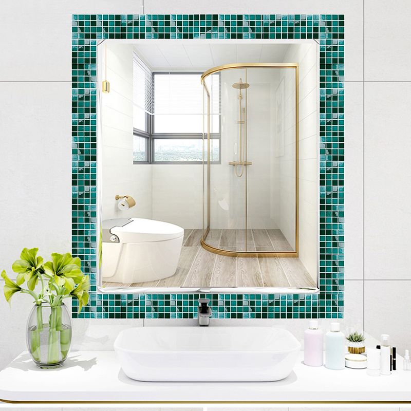 Boho mozaïektegels behangpaneel PVC schil en plak donkere kleur wanddecoratie voor thuis