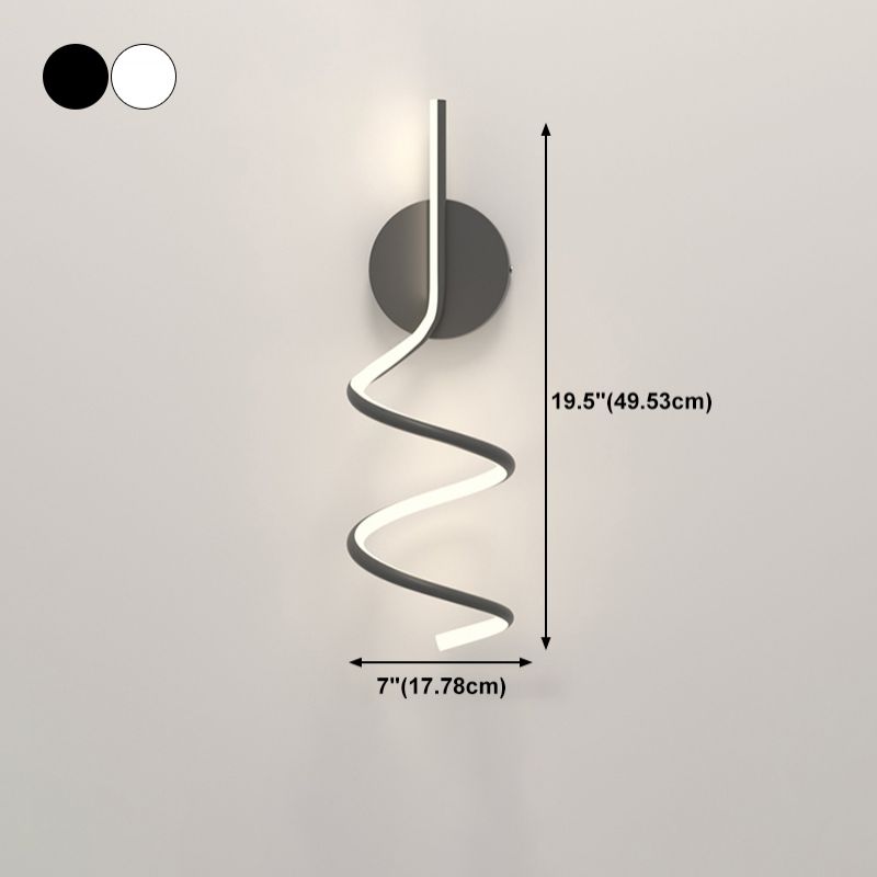 Minimalist Style Metal Wall Light Modern Geometry Led Wall Lamp