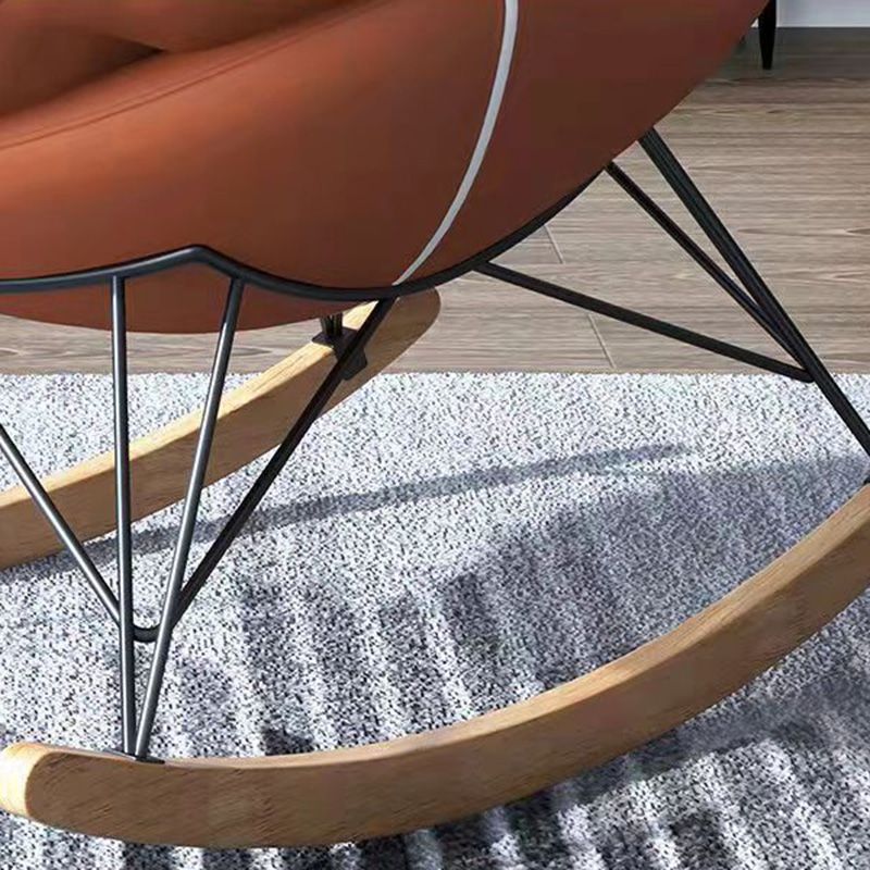 Nordic Balcony Rocking Chair Light Luxury Living Room Adult Rocking Chairs