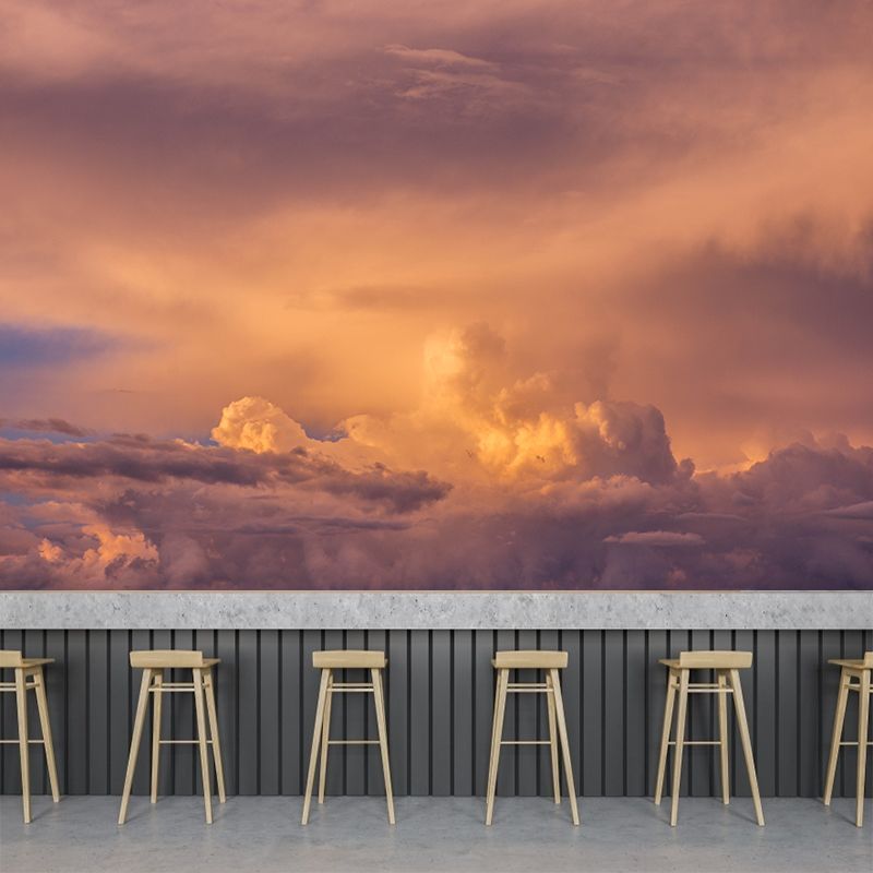 Creative Sky Cloud Wallpaper Mural Minimalistic Waterproof Bedroom Wall Decor