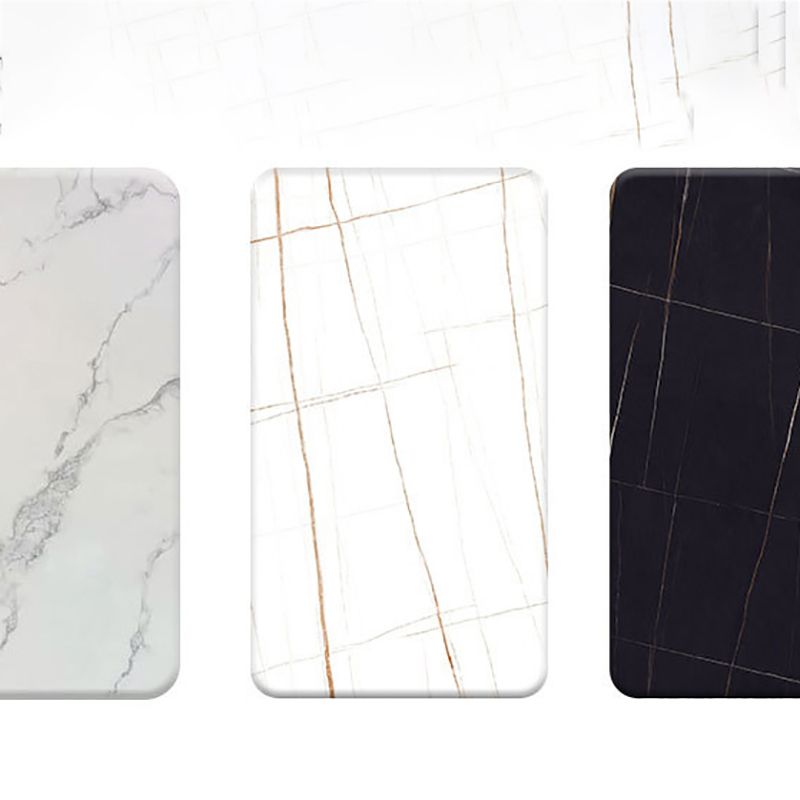 Modern Open Back Bookshelf Metal Shelf Bookcase for Living Room