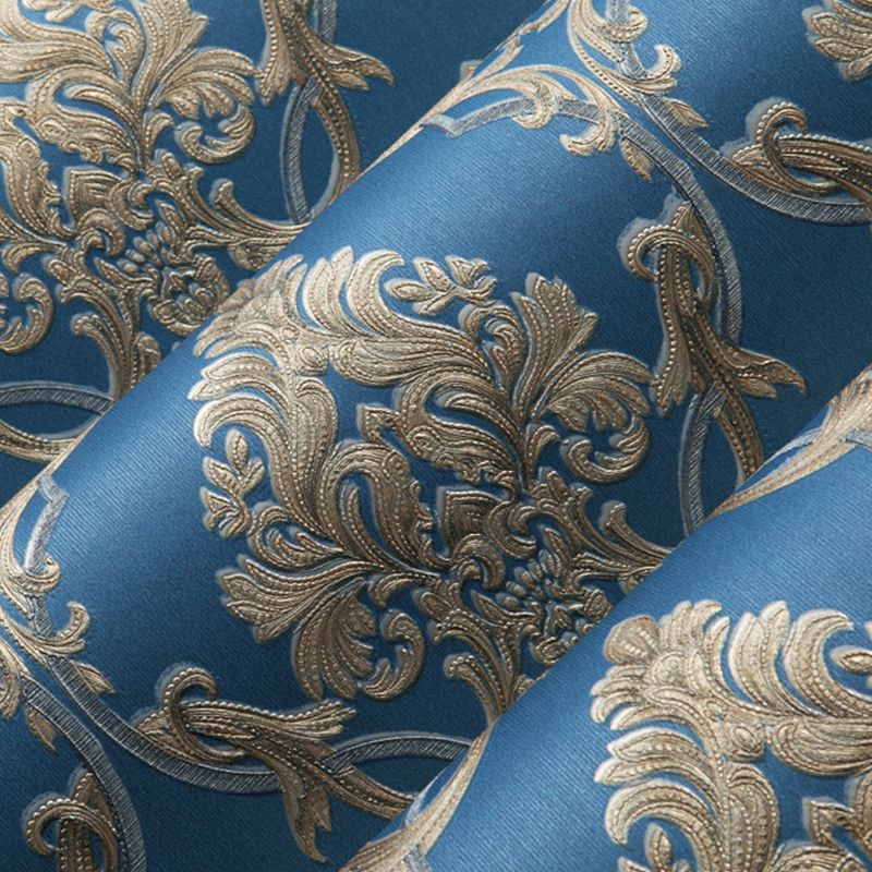 Nordic Nostalgic Damask Wallpaper Non-Woven 31' x 20.5" Non-Pasted
