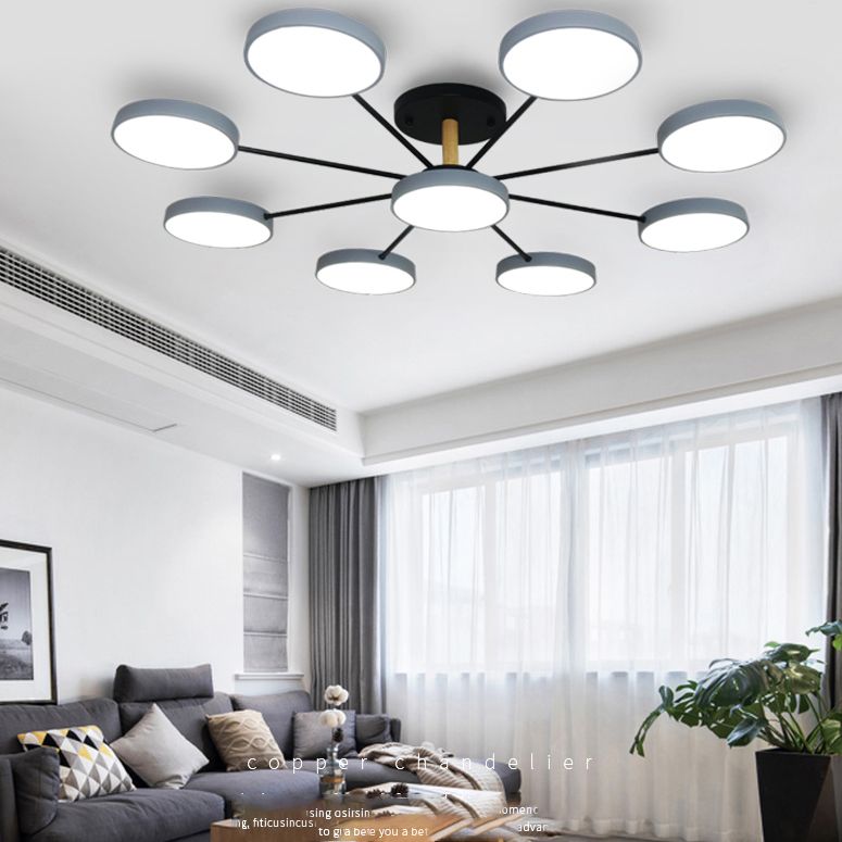 Geometric Pendant Lighting Fixtures Modern Chandeliers For Dining Room