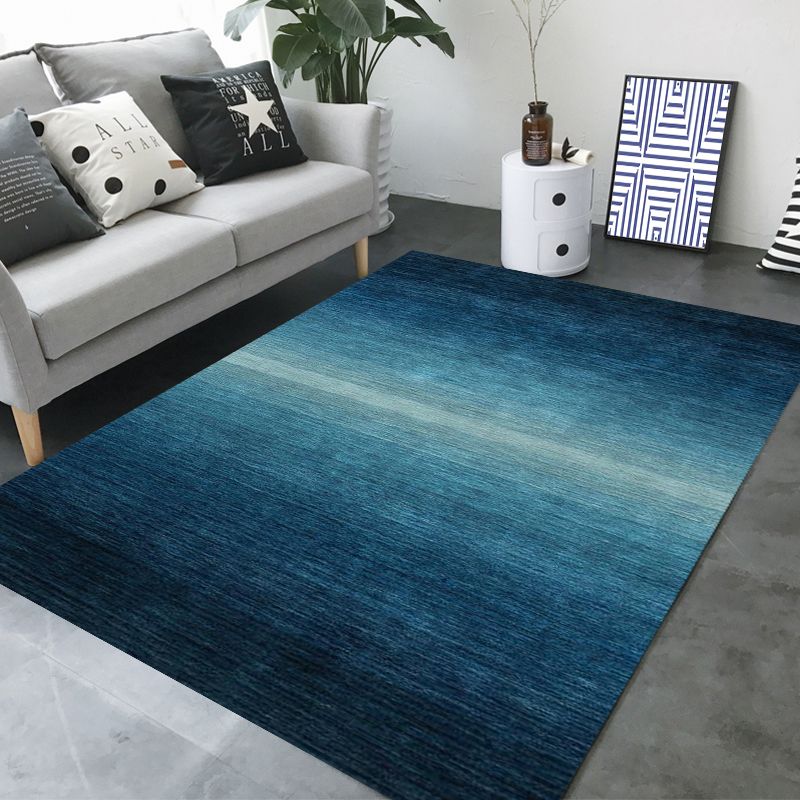 Gray Modern Rug Blending Circle Indoor Rug Stain Resistant Rug for Living Room