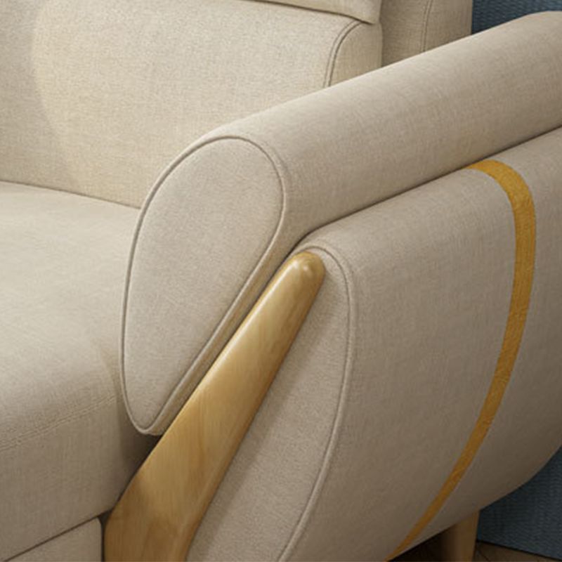 Nordic Fabric Living Room Pillow Top Arm Cushions Sofa Chaise