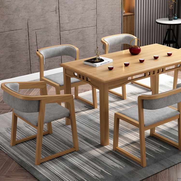 Modern Style Dining Chairs Solid Wood Side Chairs for Dining Room