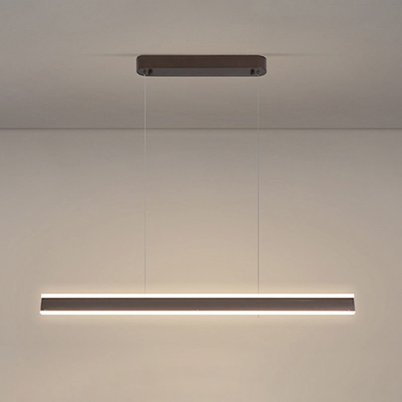 Simplicity Contemporary Kitchen Island Lights Acrylic Shade Hanging Light for Dining Room