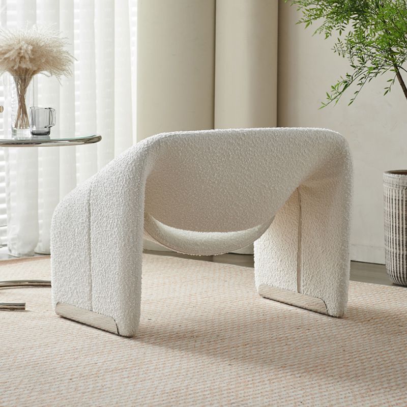 Upholstered Fabric Accent Armchair 33.07" Wide Accent Armchair