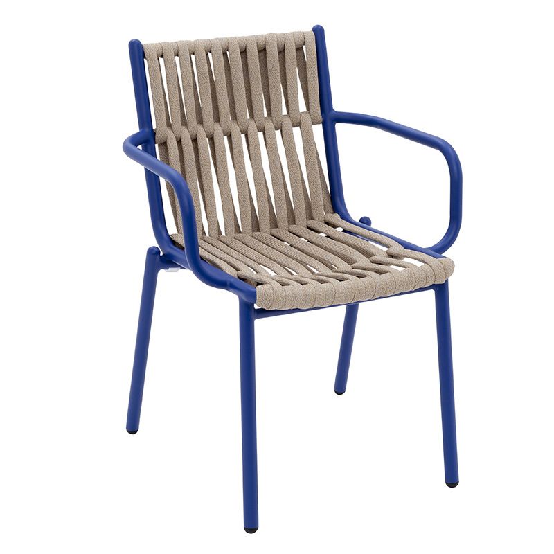 Fixed Back Lounge Chair Basic Four Legs Chair for Living Room