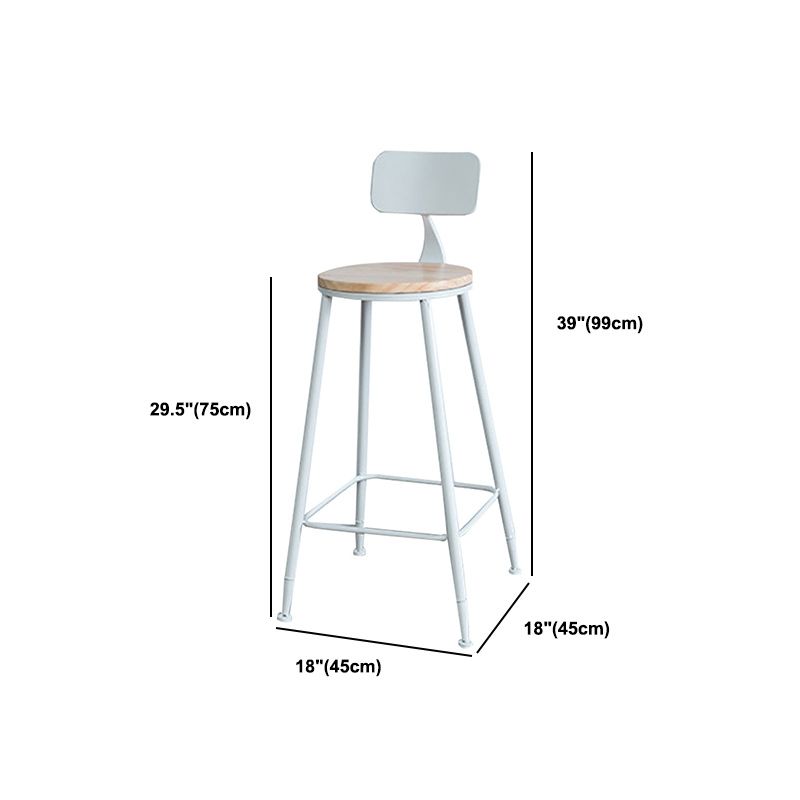 1/5 Pieces Modern Rectangular Pub Table Set Wooden Counter Table with High Stools