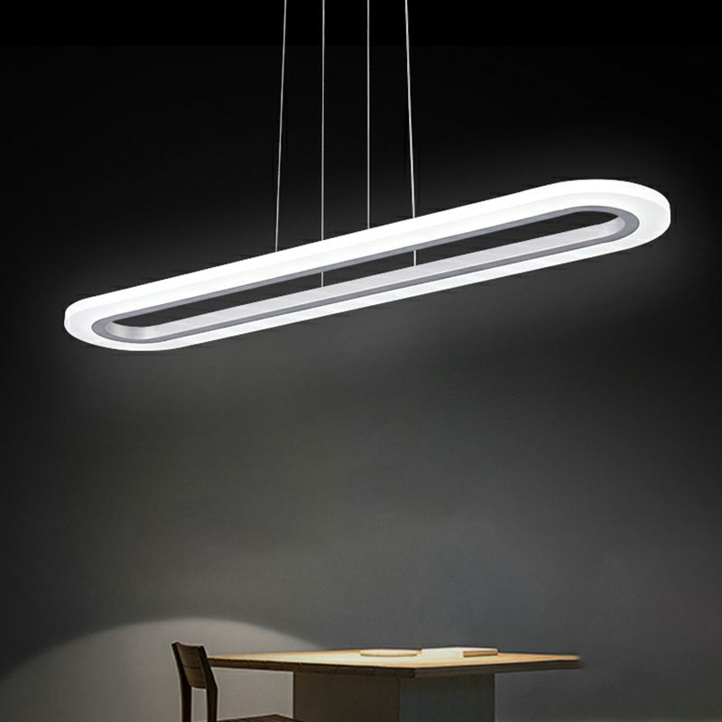 Modern Hanging Lighting Fixture Household LED Chandelier for Sitting Room